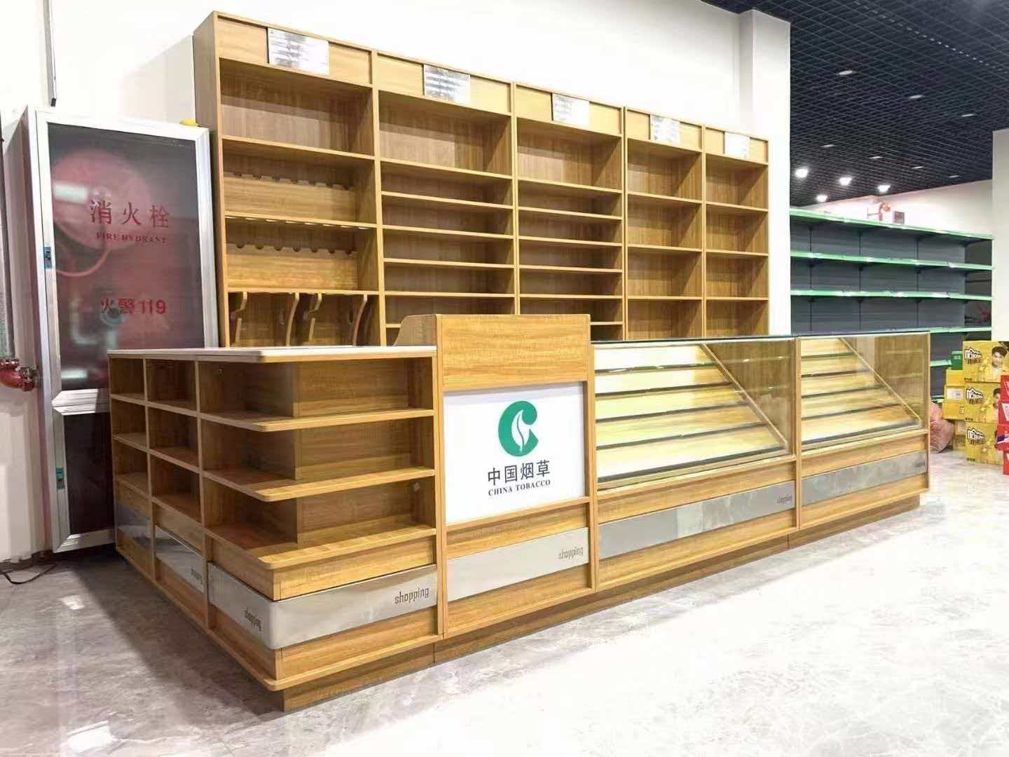桃山区烟酒柜仓储货架 - 方案